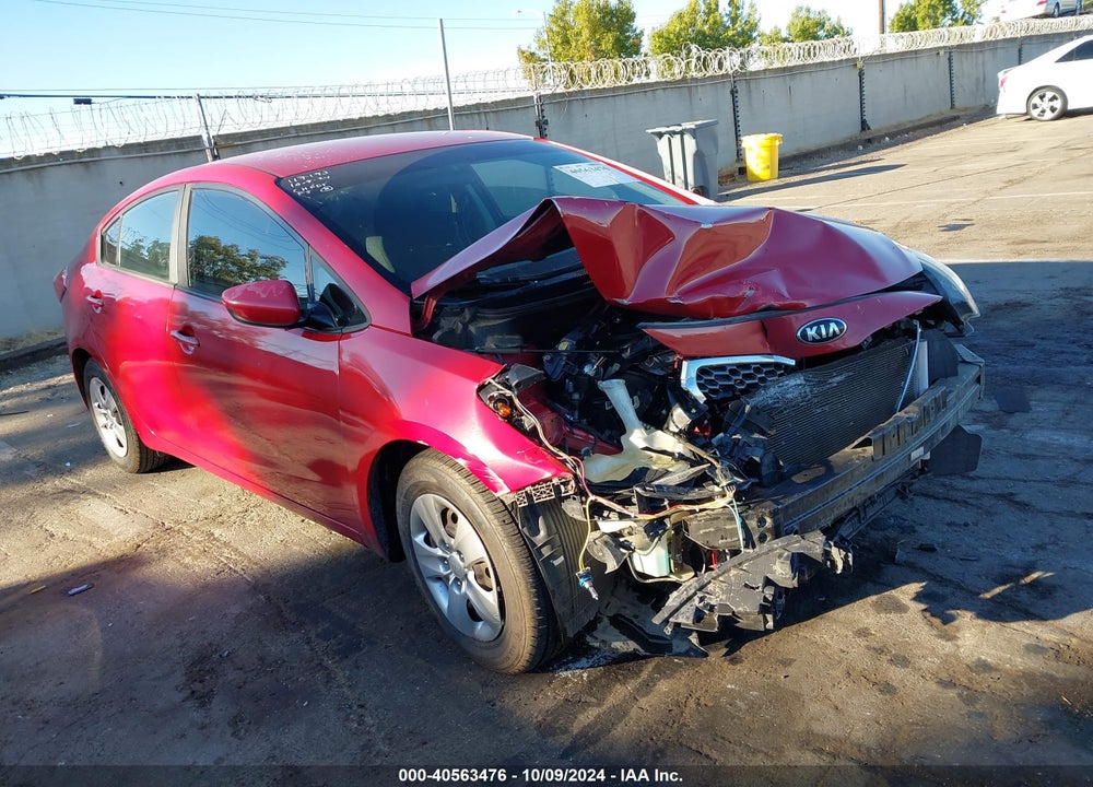 2016 KIA FORTE LX VIN: KNAFK4A66G5510684