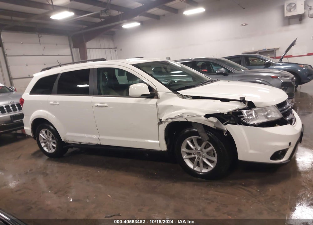 2013 DODGE JOURNEY SXT VIN: 3C4PDCBG2DT708161