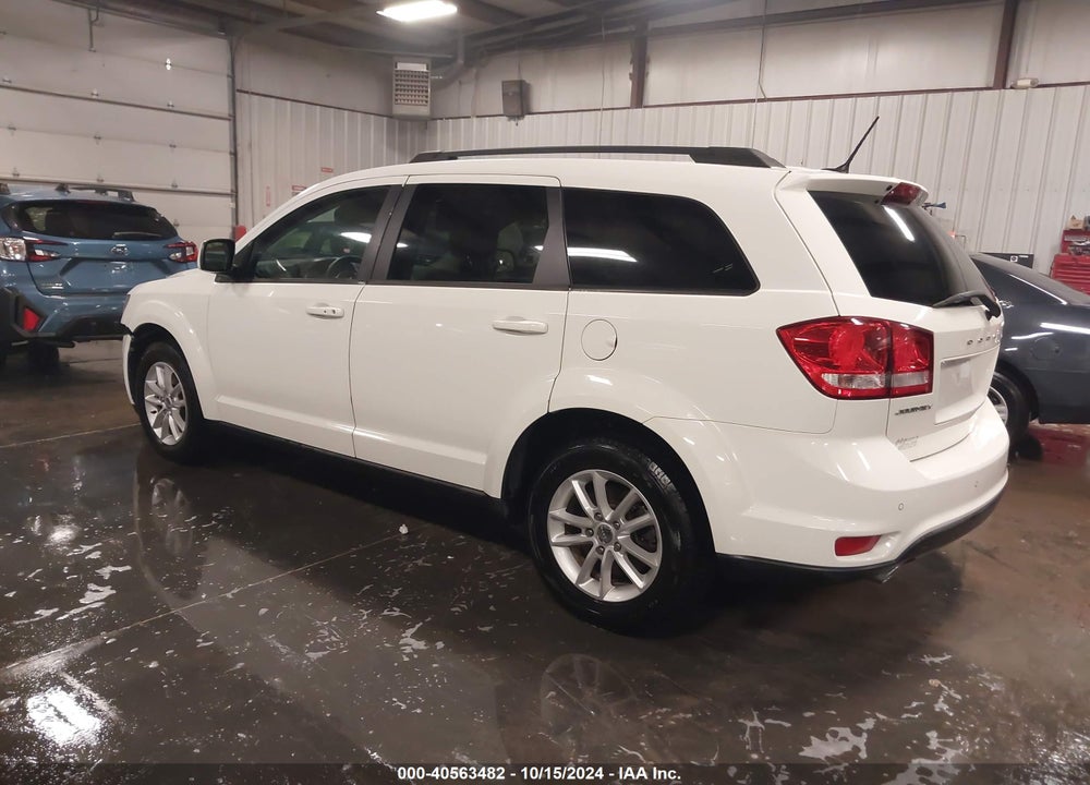 2013 DODGE JOURNEY SXT VIN: 3C4PDCBG2DT708161