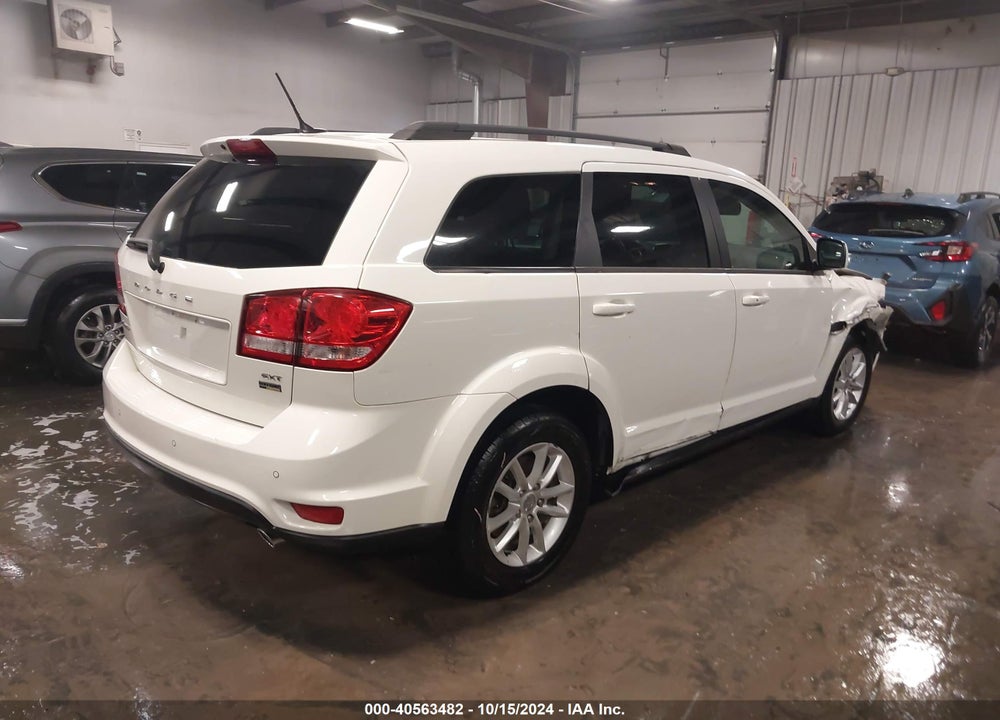 2013 DODGE JOURNEY SXT VIN: 3C4PDCBG2DT708161