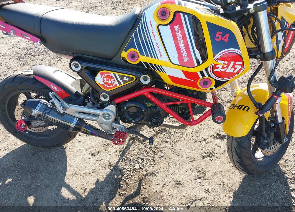 2022 HONDA GROM 125 VIN: MLHJC9218N5000972