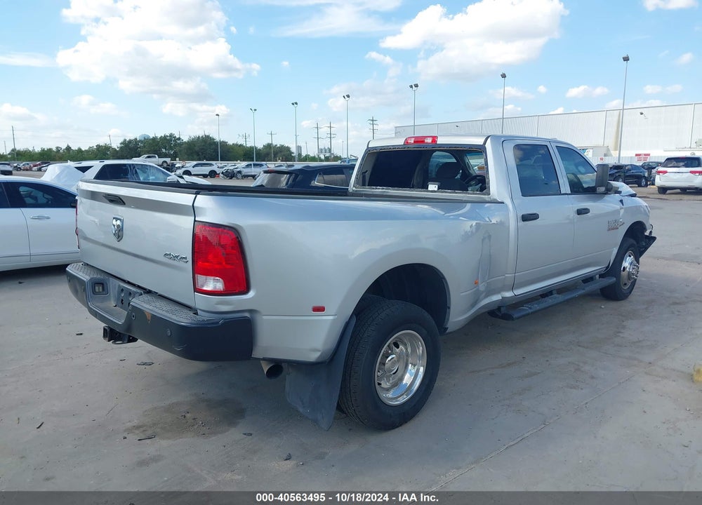2017 RAM 3500 TRADESMAN  4X4 8' BOX VIN: 3C63RRGL7HG747813