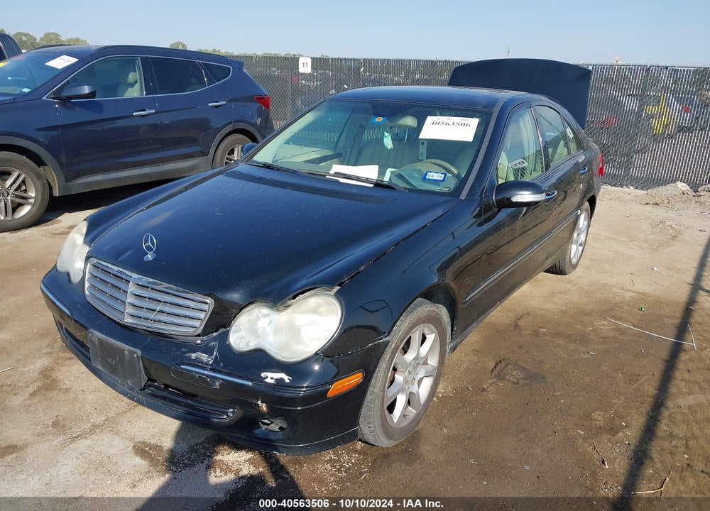 2007 MERCEDES-BENZ C 280 VIN: WDBRF92H77F864580