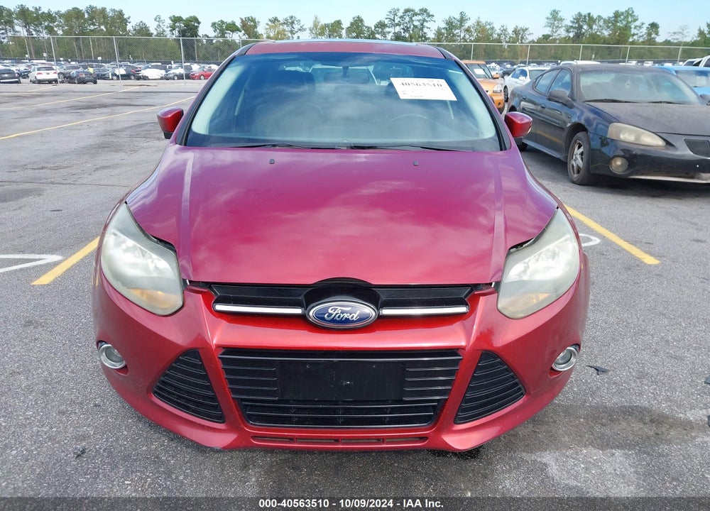 2013 FORD FOCUS TITANIUM VIN: 1FADP3J29DL187294