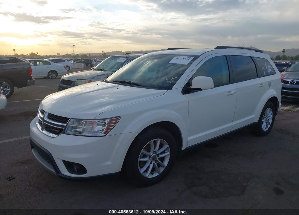 2016 DODGE JOURNEY SXT VIN: 3C4PDCBG0GT153182