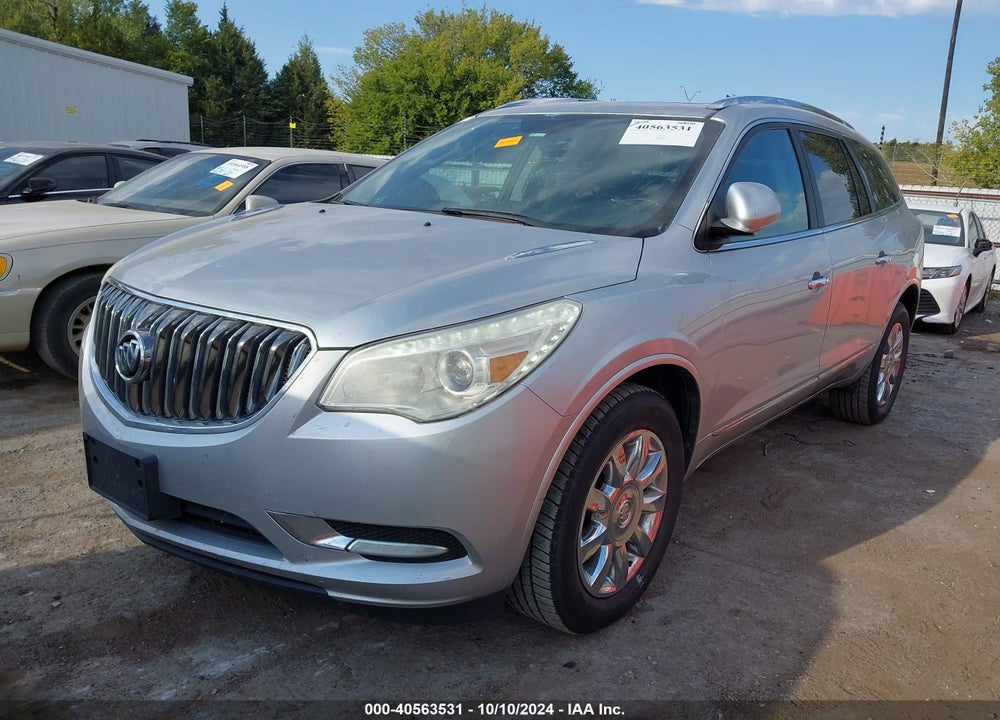 2014 BUICK ENCLAVE LEATHER VIN: 5GAKRBKD3EJ319860