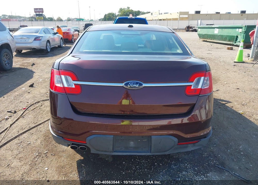 2010 FORD TAURUS SEL VIN: 1FAHP2EW6AG113263