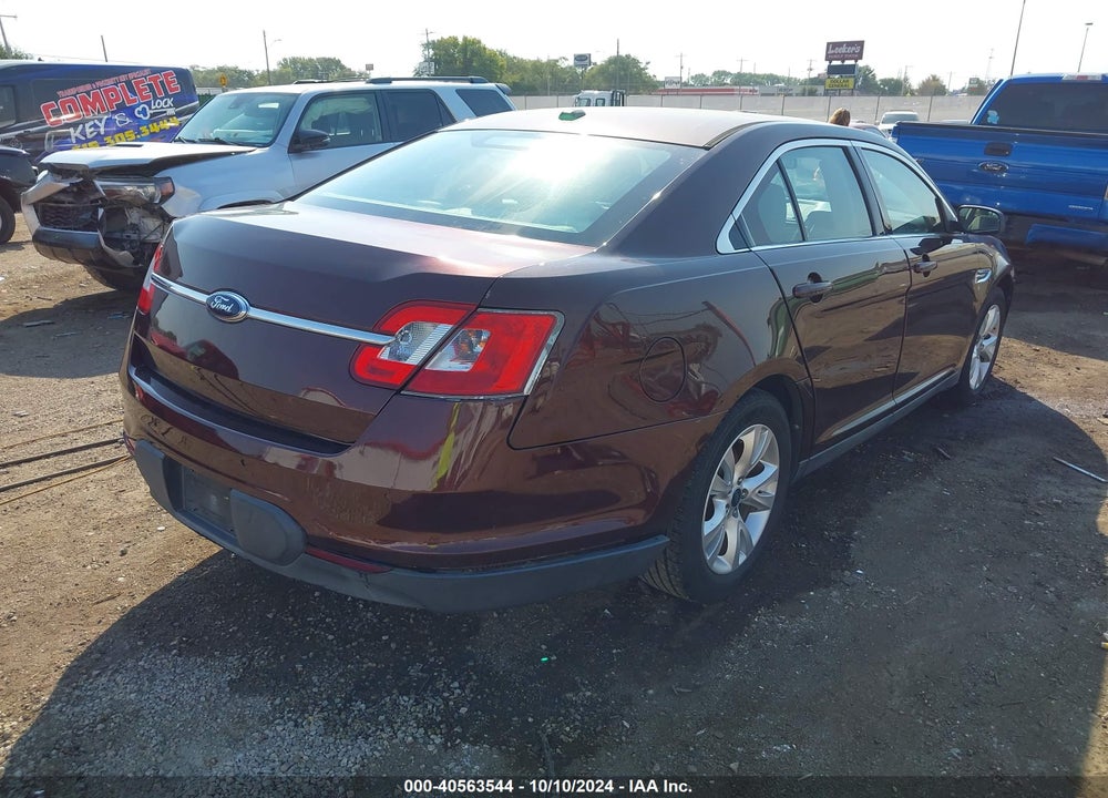 2010 FORD TAURUS SEL VIN: 1FAHP2EW6AG113263