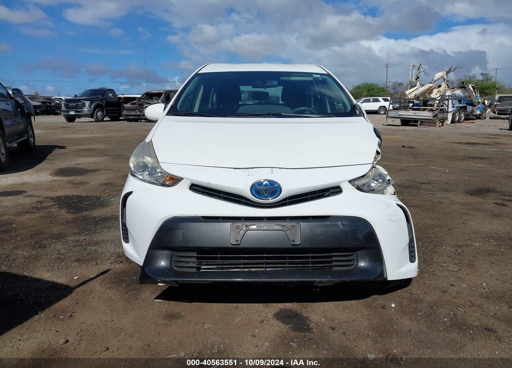 2015 TOYOTA PRIUS V FIVE/FOUR/THREE/TWO VIN: JTDZN3EU4FJ026996