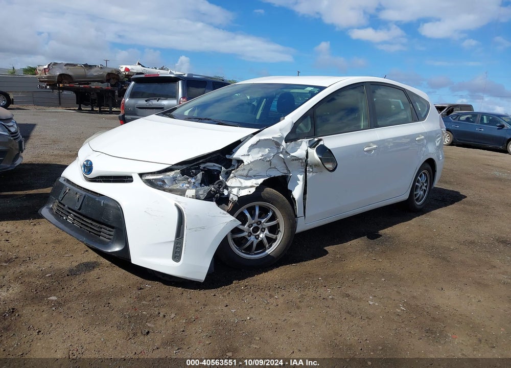 2015 TOYOTA PRIUS V FIVE/FOUR/THREE/TWO VIN: JTDZN3EU4FJ026996
