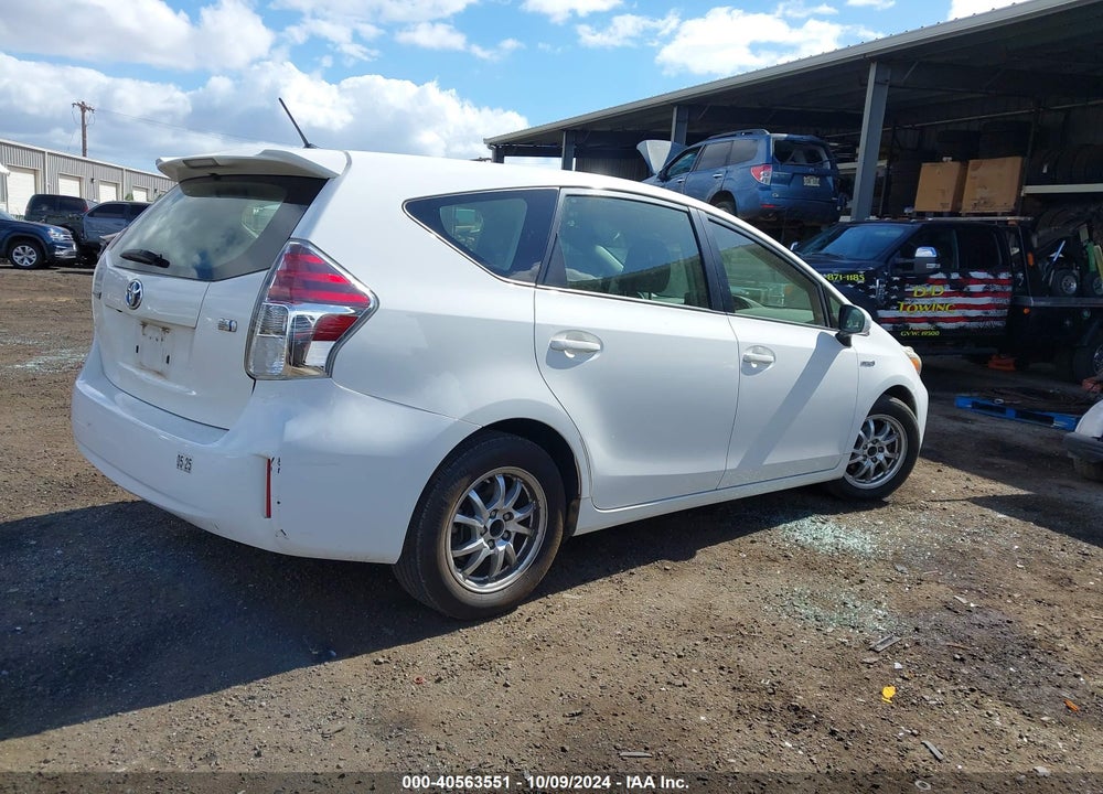2015 TOYOTA PRIUS V FIVE/FOUR/THREE/TWO VIN: JTDZN3EU4FJ026996