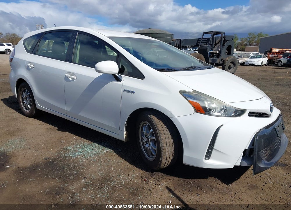 2015 TOYOTA PRIUS V FIVE/FOUR/THREE/TWO VIN: JTDZN3EU4FJ026996