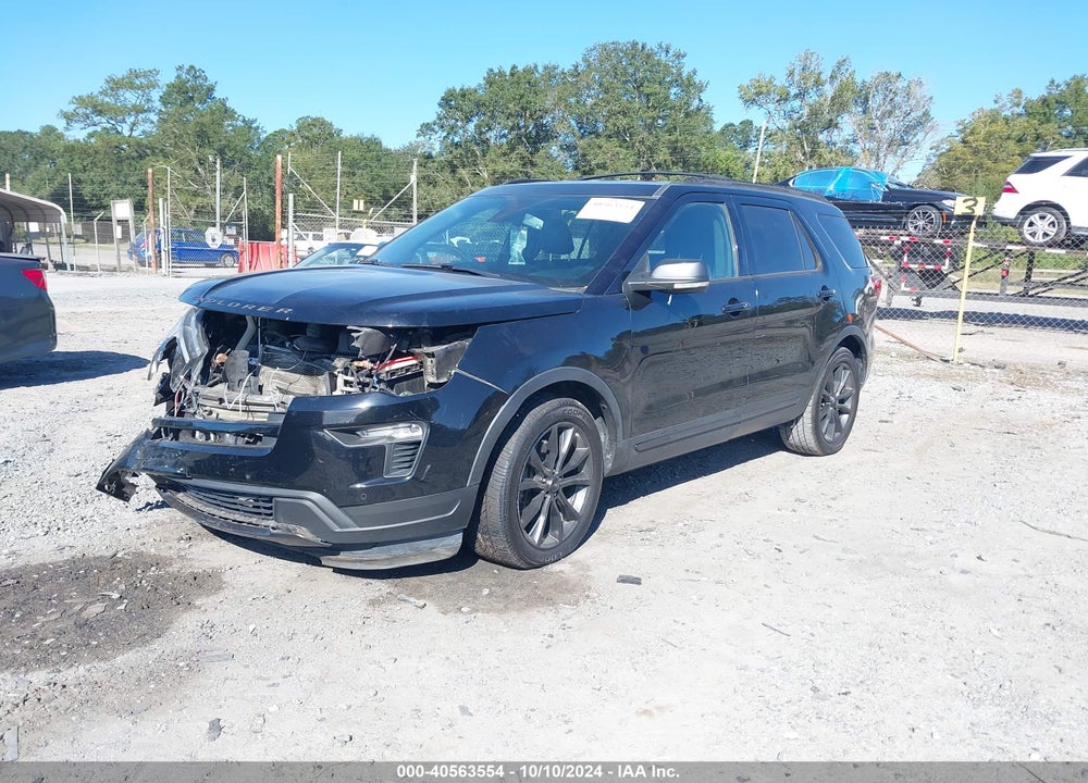 2018 FORD EXPLORER XLT VIN: 1FM5K7D83JGA17534