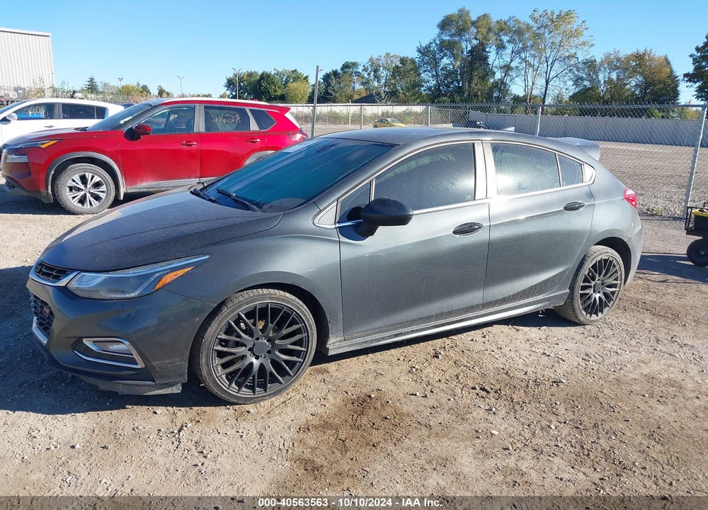 2018 CHEVROLET CRUZE LT AUTO VIN: 3G1BH6SE7JS504173