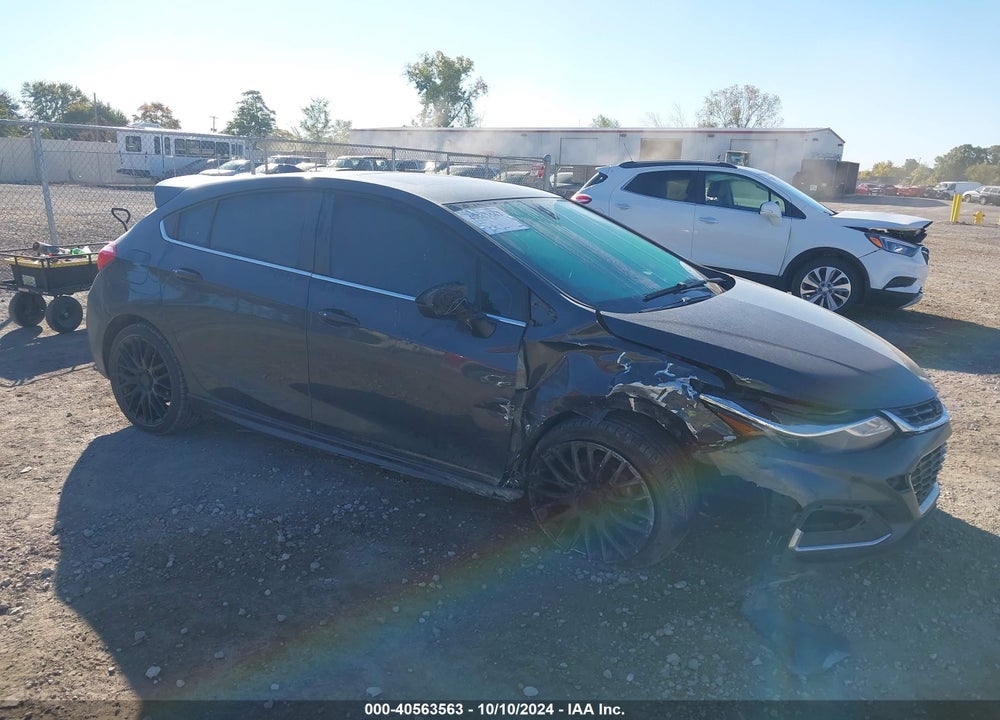 2018 CHEVROLET CRUZE LT AUTO VIN: 3G1BH6SE7JS504173