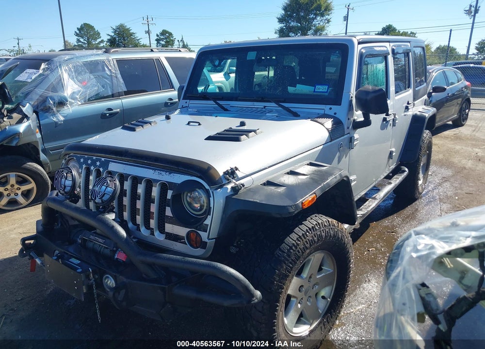 2012 JEEP WRANGLER UNLIMITED SPORT VIN: 1C4HJWDG7CL259615