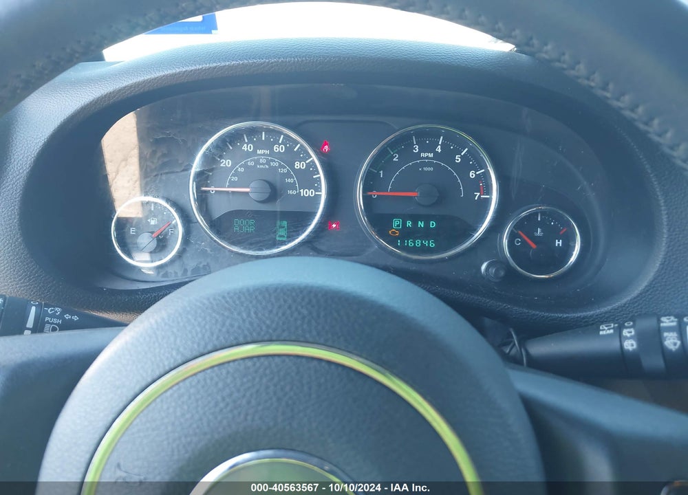2012 JEEP WRANGLER UNLIMITED SPORT VIN: 1C4HJWDG7CL259615