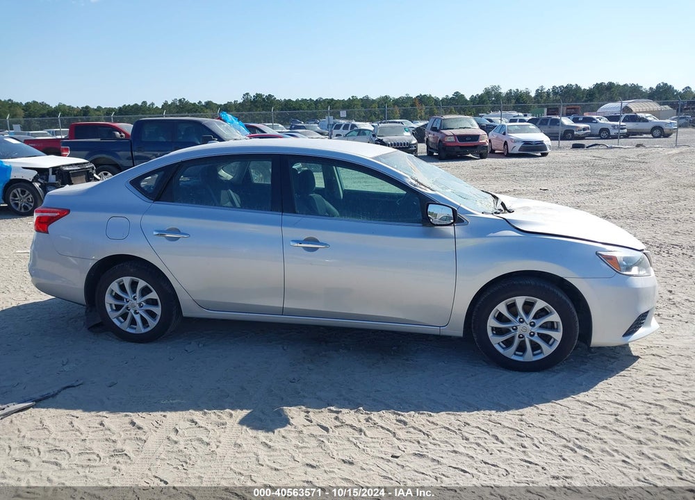 2018 NISSAN SENTRA SV VIN: 3N1AB7AP8JY225845