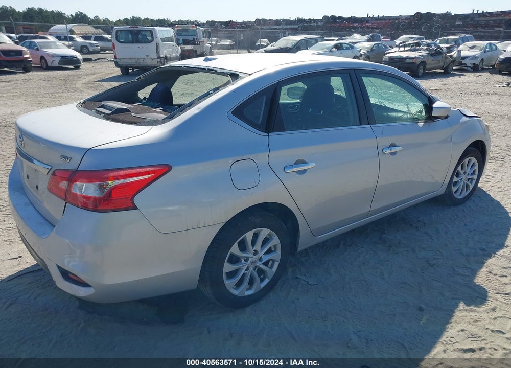 2018 NISSAN SENTRA SV VIN: 3N1AB7AP8JY225845