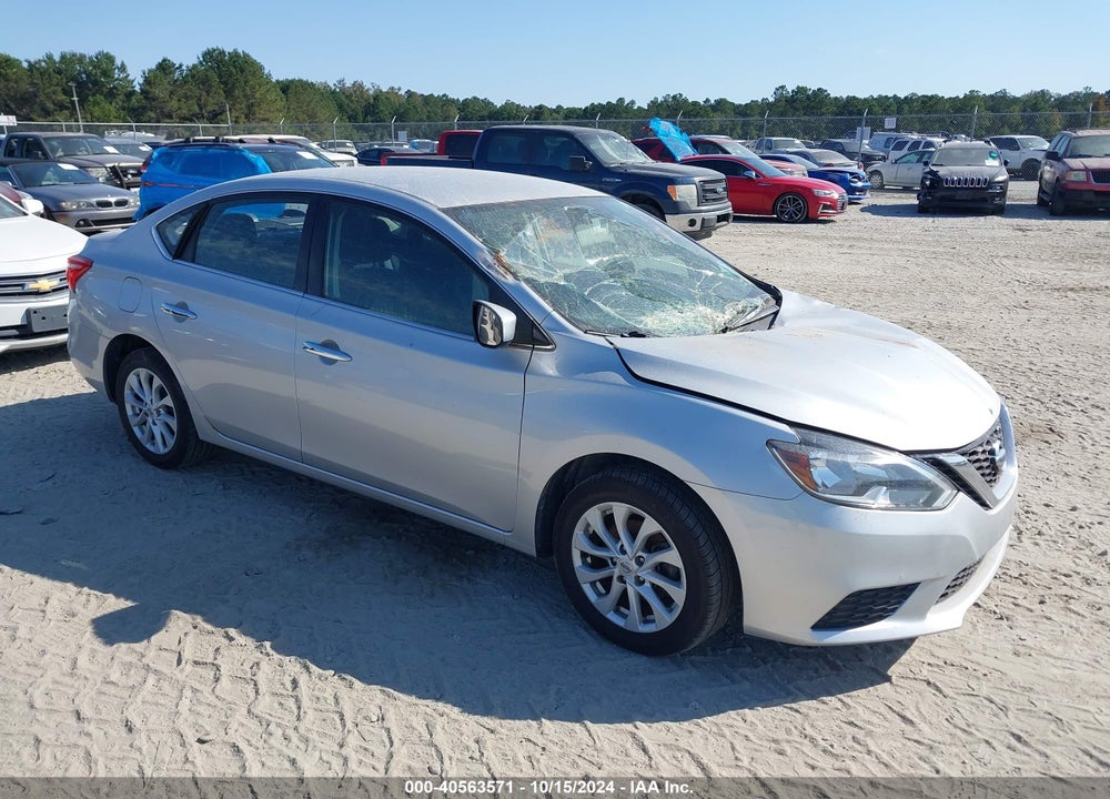 2018 NISSAN SENTRA SV VIN: 3N1AB7AP8JY225845