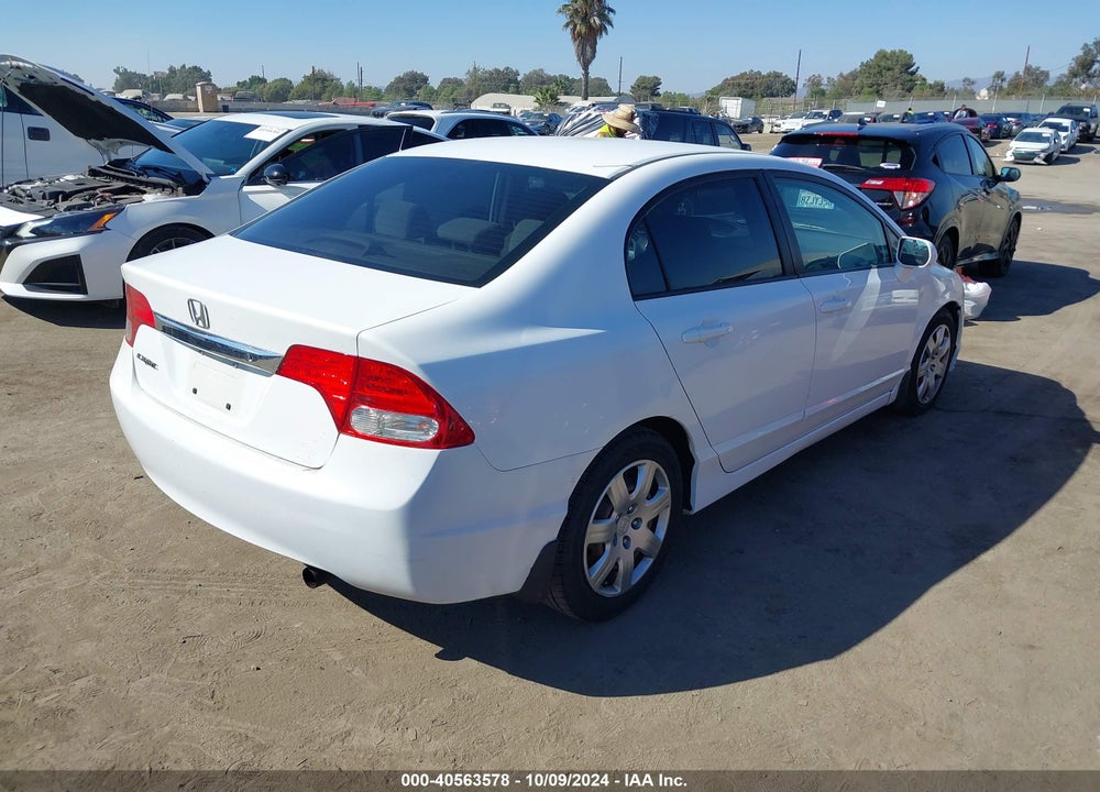 2010 HONDA CIVIC LX VIN: 19XFA1F58AE050184
