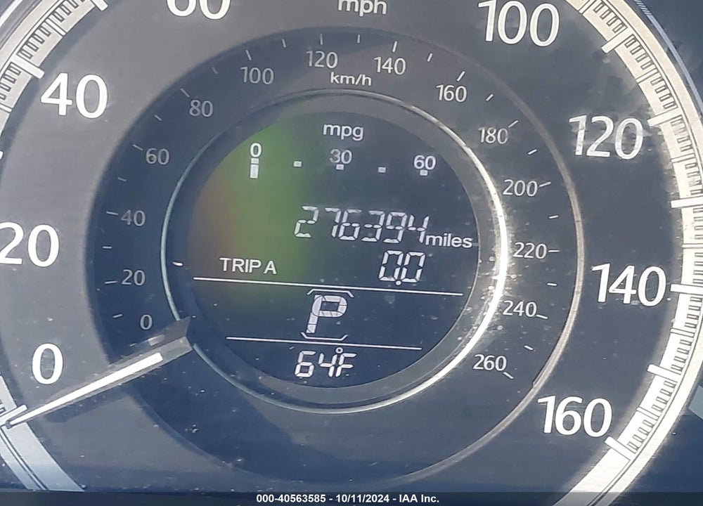 2013 HONDA ACCORD EX-L VIN: 1HGCR2F86DA064136