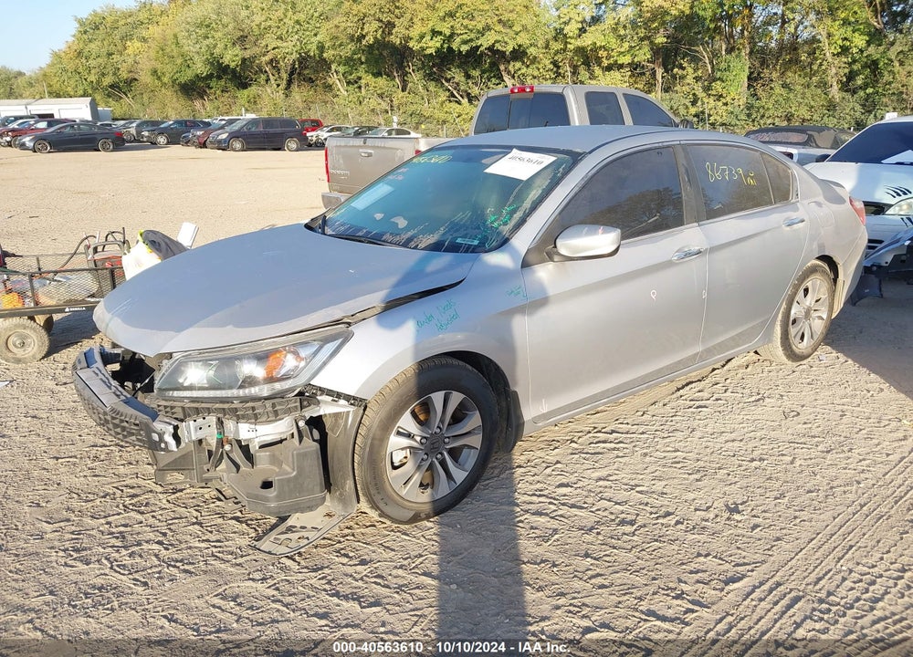 2013 HONDA ACCORD LX VIN: 1HGCR2F39DA097765