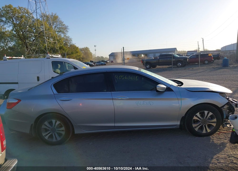 2013 HONDA ACCORD LX VIN: 1HGCR2F39DA097765