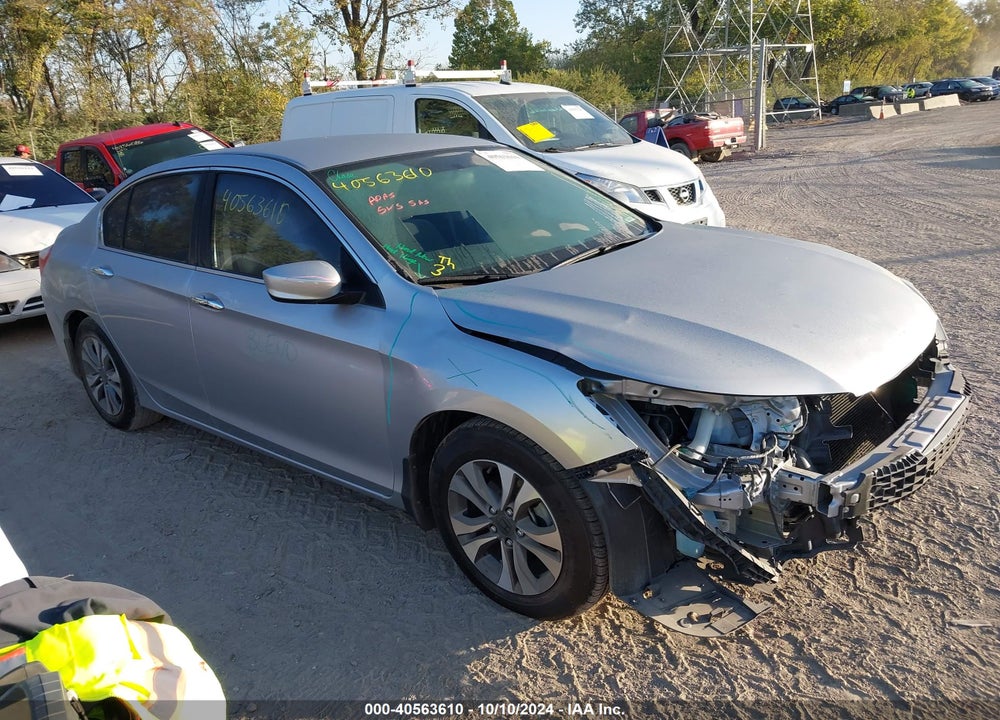 2013 HONDA ACCORD LX VIN: 1HGCR2F39DA097765