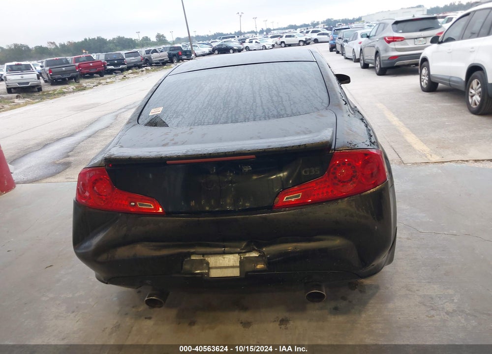 2006 INFINITI G35 VIN: JNKCV54E06M717015