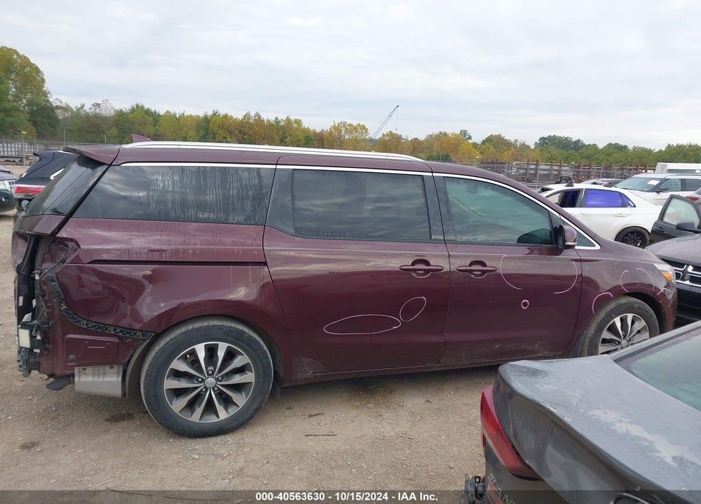 2018 KIA SEDONA SX VIN: KNDMC5C15J6374287