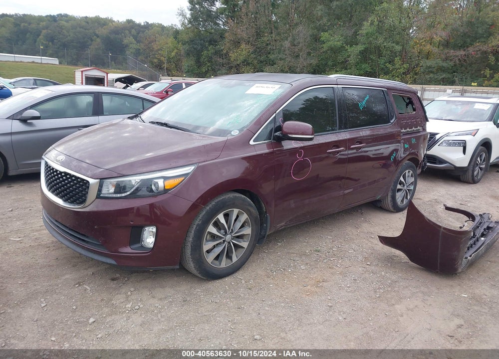2018 KIA SEDONA SX VIN: KNDMC5C15J6374287