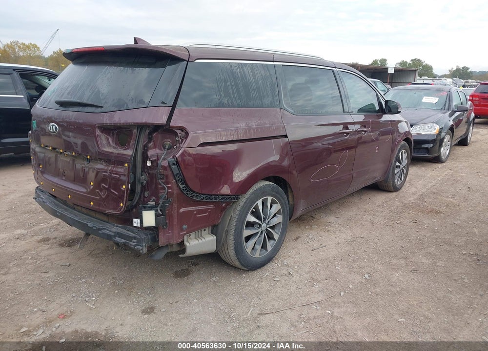 2018 KIA SEDONA SX VIN: KNDMC5C15J6374287
