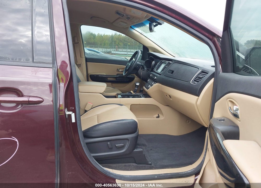 2018 KIA SEDONA SX VIN: KNDMC5C15J6374287