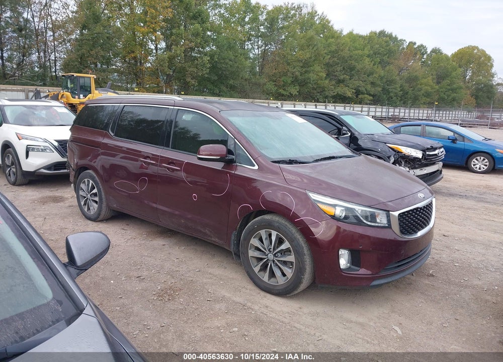 2018 KIA SEDONA SX VIN: KNDMC5C15J6374287