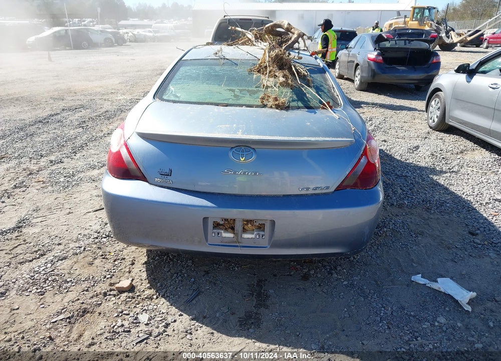 2005 TOYOTA CAMRY SOLARA SLE V6 VIN: 4T1CA38P35U047385