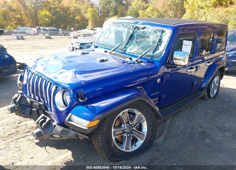 2020 JEEP WRANGLER UNLIMITED SAHARA 4X4 VIN: 1C4HJXEGXLW182693