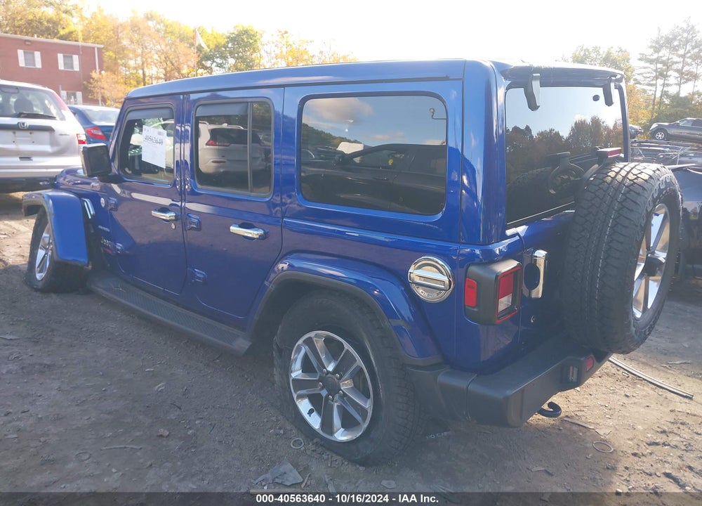 2020 JEEP WRANGLER UNLIMITED SAHARA 4X4 VIN: 1C4HJXEGXLW182693