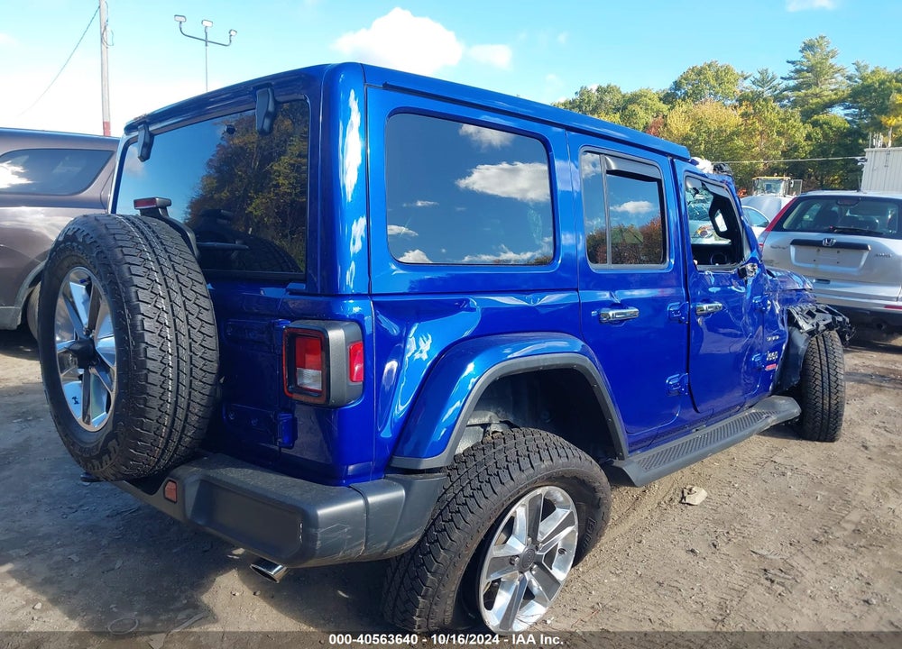 2020 JEEP WRANGLER UNLIMITED SAHARA 4X4 VIN: 1C4HJXEGXLW182693
