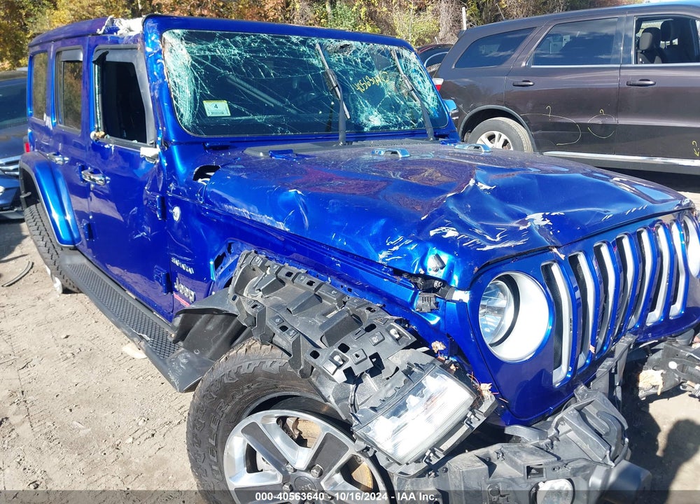2020 JEEP WRANGLER UNLIMITED SAHARA 4X4 VIN: 1C4HJXEGXLW182693