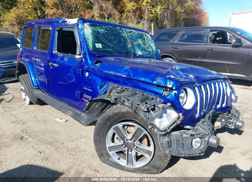 2020 JEEP WRANGLER UNLIMITED SAHARA 4X4 VIN: 1C4HJXEGXLW182693
