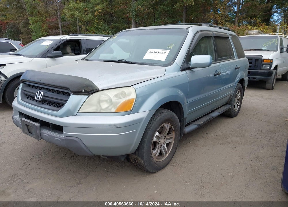 2003 HONDA PILOT EX-L VIN: 2HKYF186X3H514509