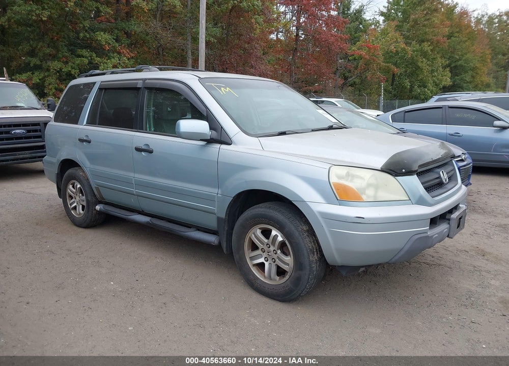 2003 HONDA PILOT EX-L VIN: 2HKYF186X3H514509