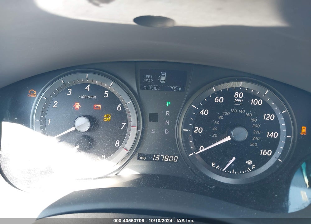 2008 LEXUS ES 350 VIN: JTHBJ46G382164262