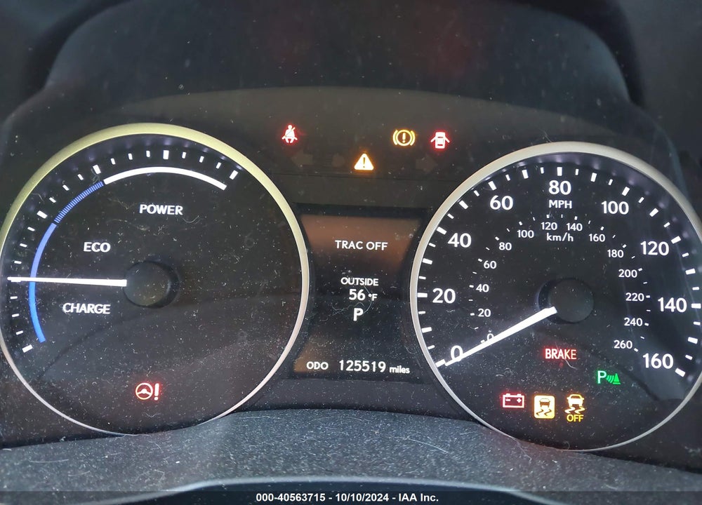 2013 LEXUS ES 300H VIN: JTHBW1GG8D2013619