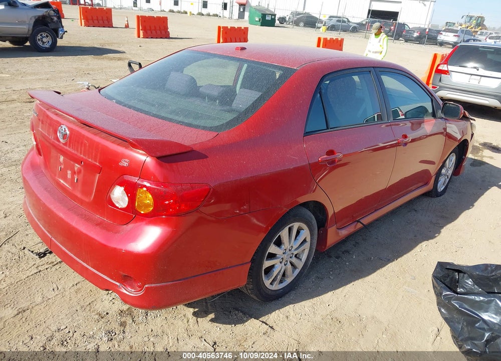 2009 TOYOTA COROLLA S VIN: 1NXBU40E09Z093796