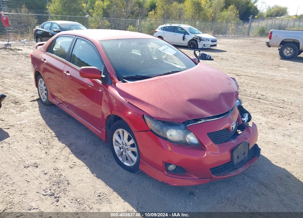 2009 TOYOTA COROLLA S VIN: 1NXBU40E09Z093796