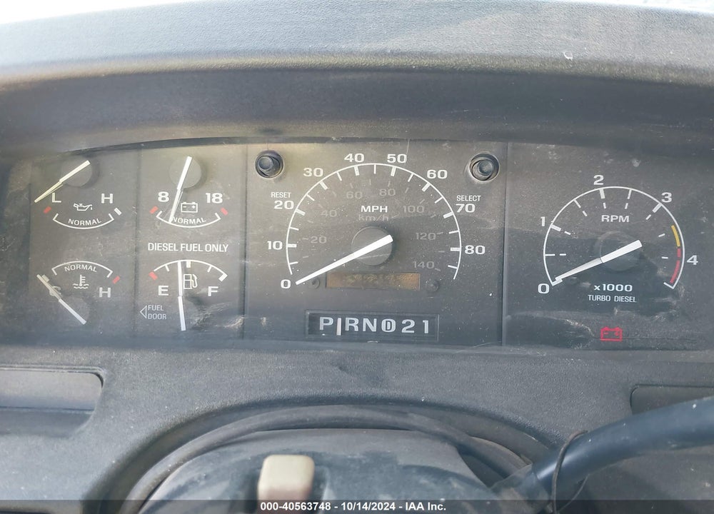 1997 FORD F-350 XL VIN: 1FTJW35F6VEC18990