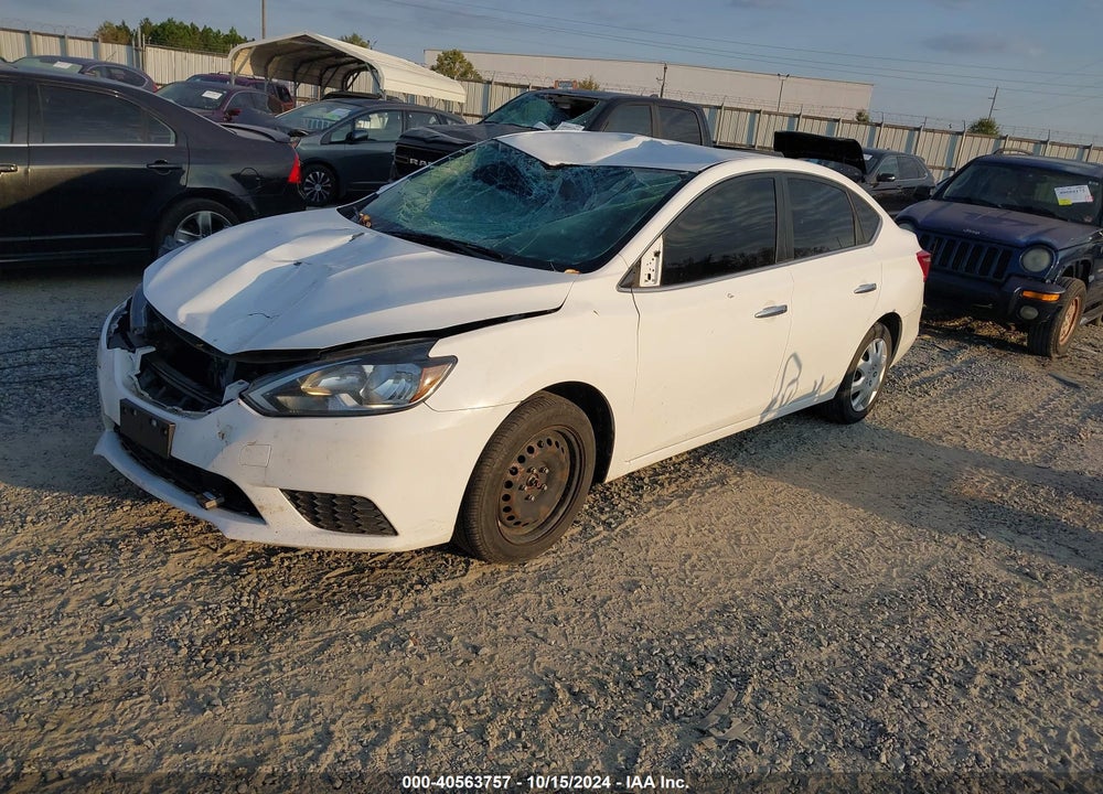 2018 NISSAN SENTRA S VIN: 3N1AB7AP7JY210298