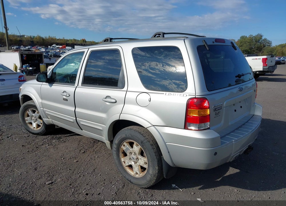 2006 FORD ESCAPE LIMITED VIN: 1FMCU94186KC25638